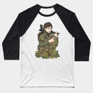 Kurdish fighter girl. Baseball T-Shirt